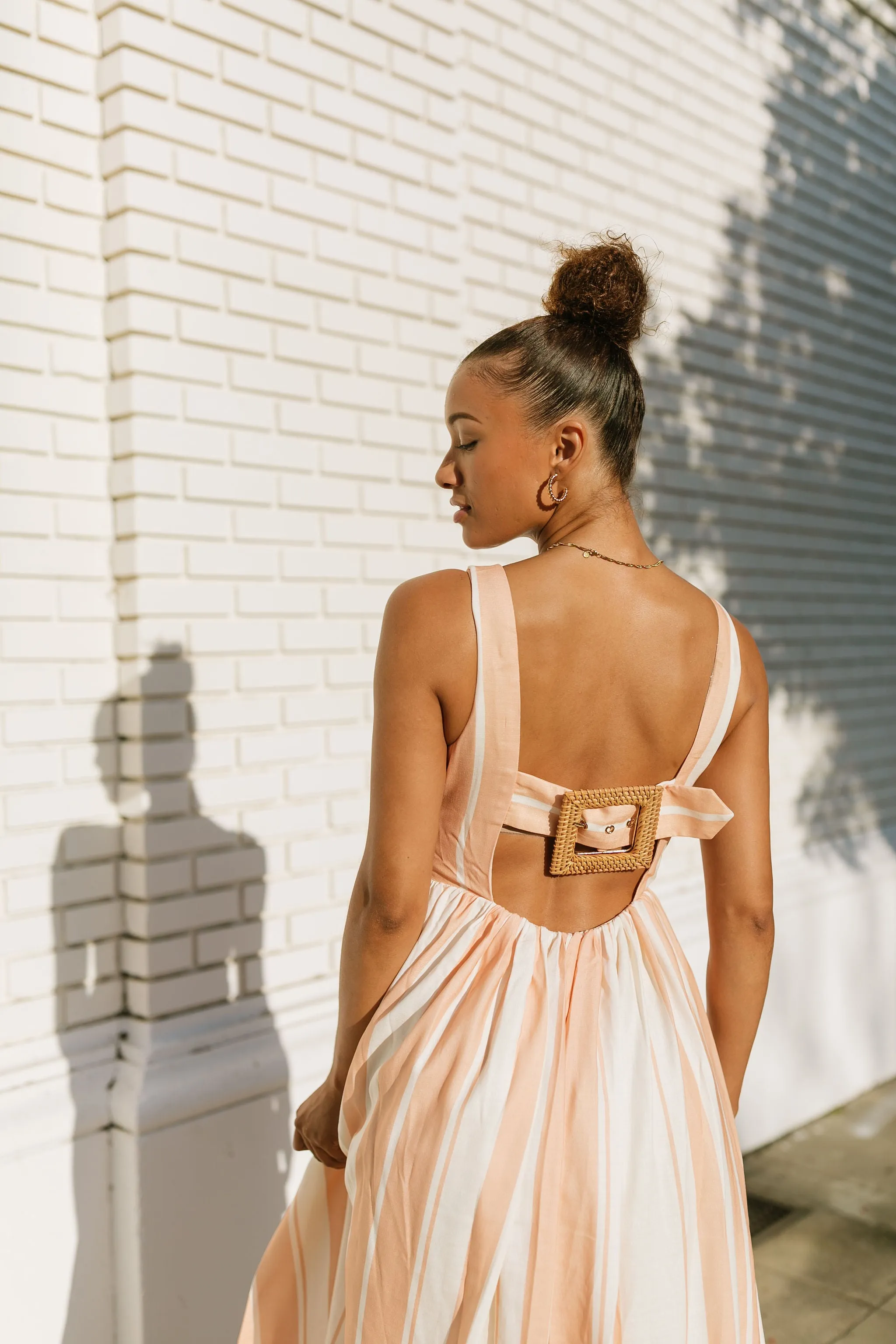 The Yara Buckle Maxi Dress