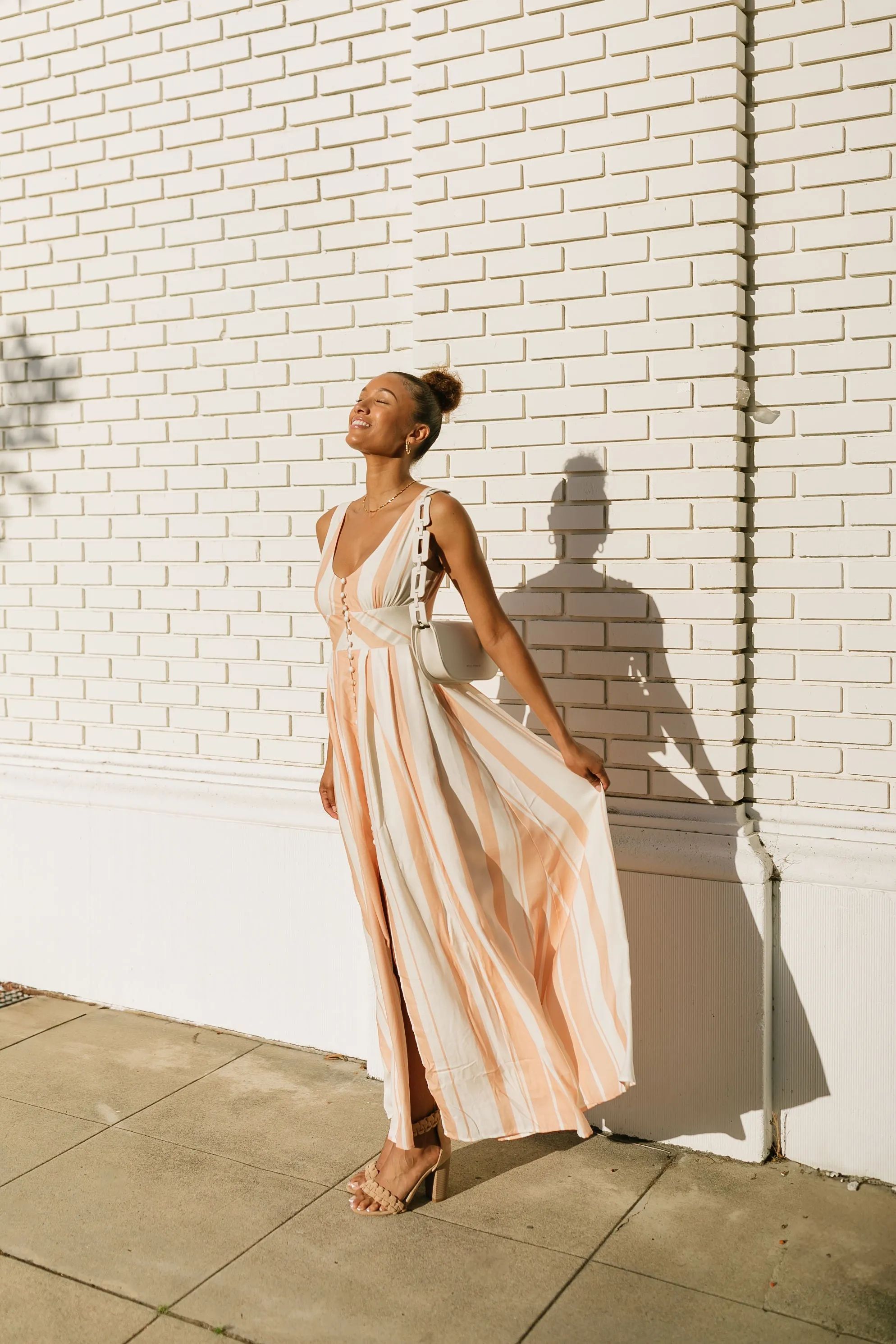 The Yara Buckle Maxi Dress