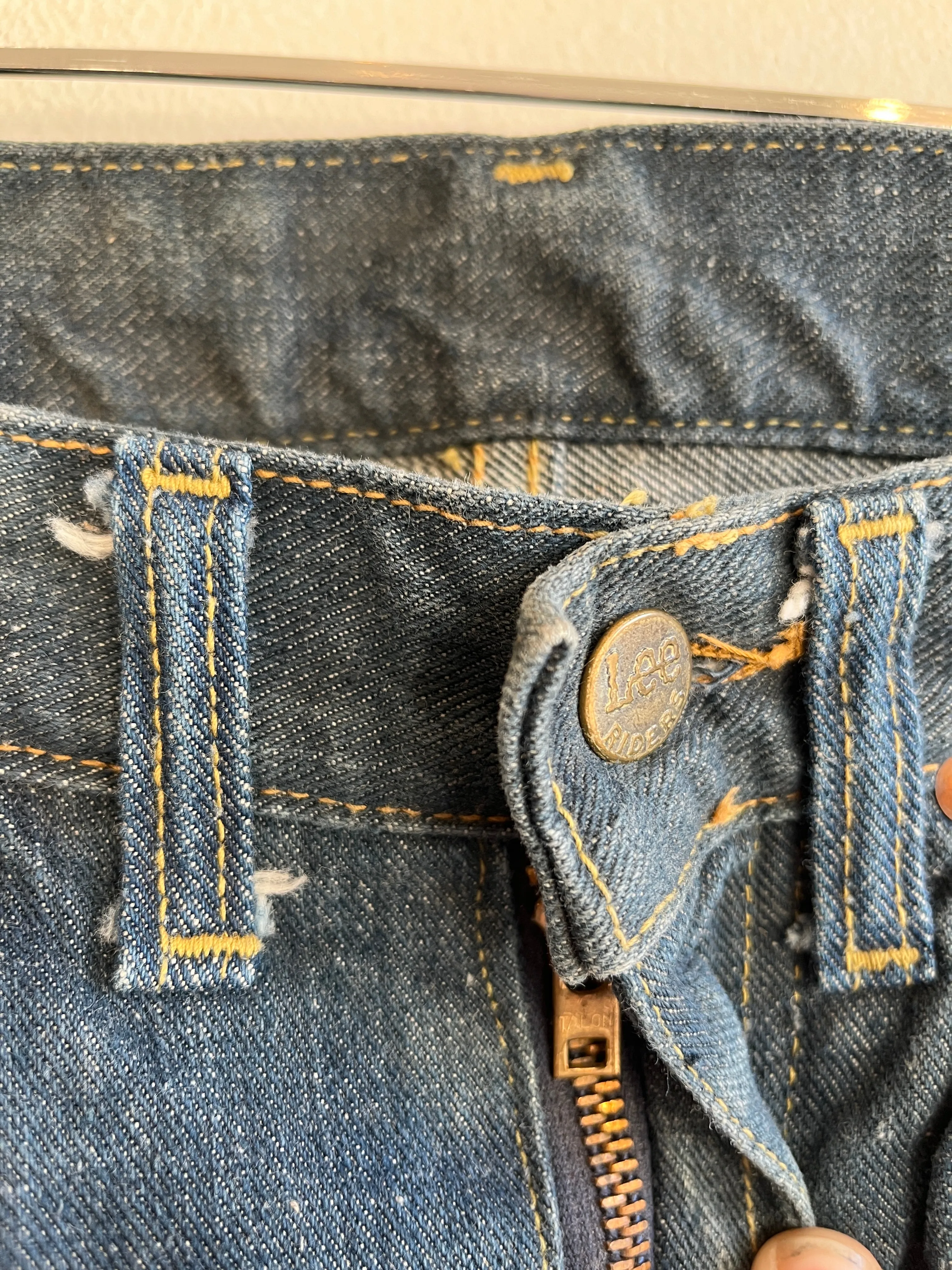 Vintage 1960/70s Lee Boot Cut Denim Jeans