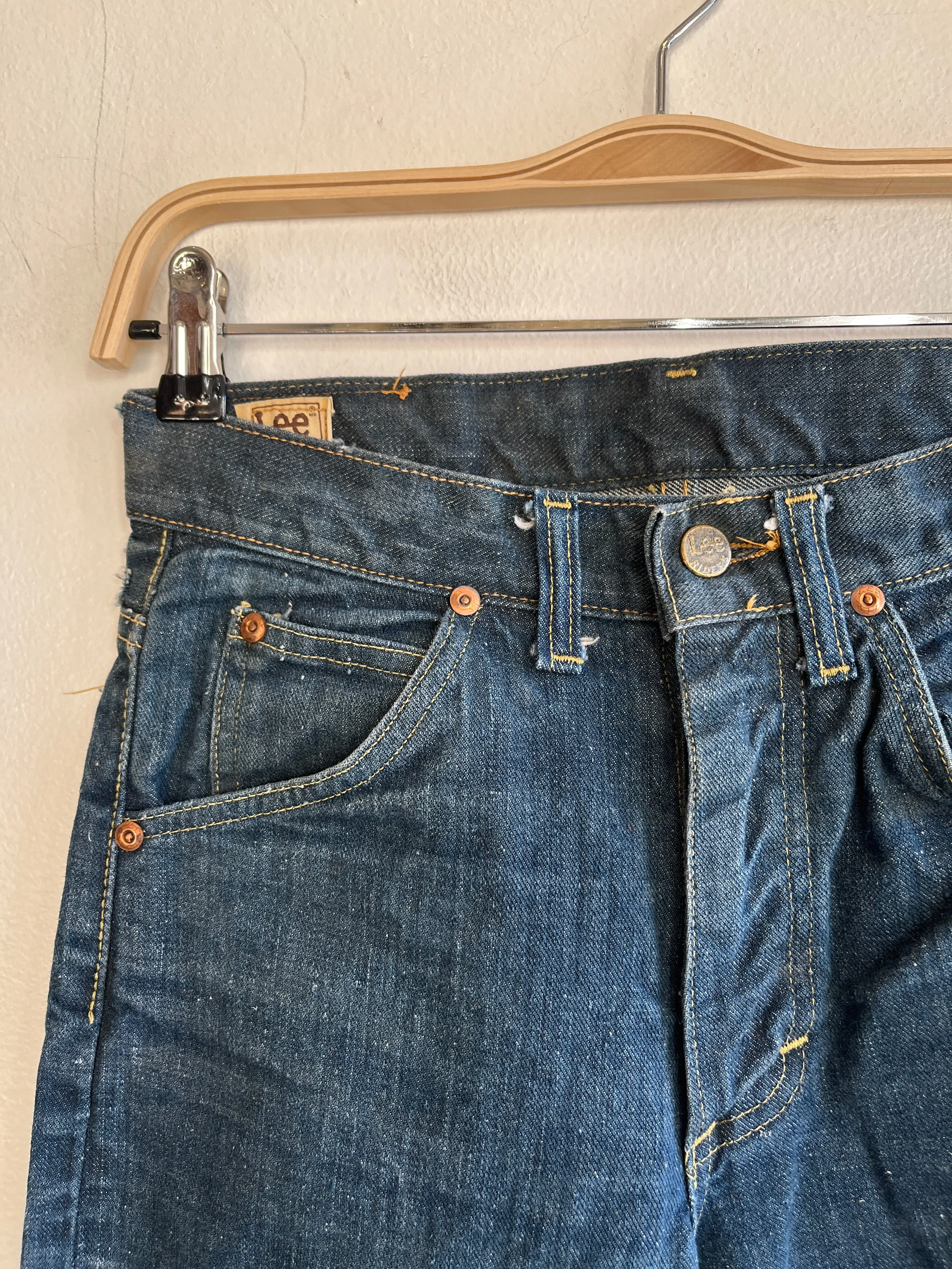 Vintage 1960/70s Lee Boot Cut Denim Jeans