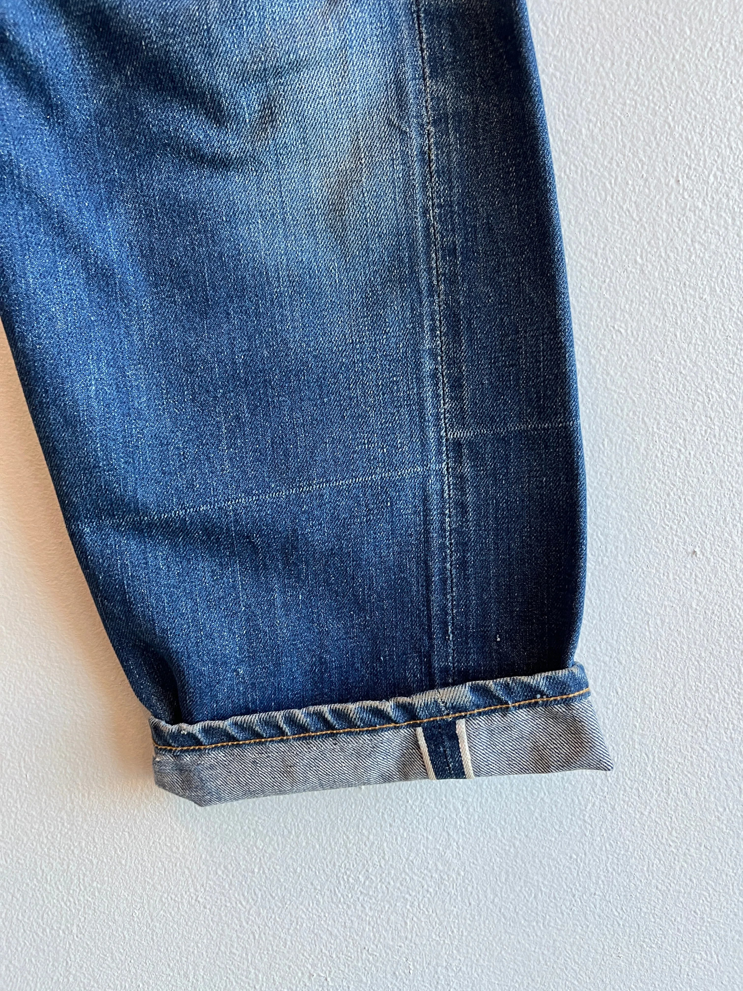 Vintage Early 1970s Levis Big E  502 Denim Jeans