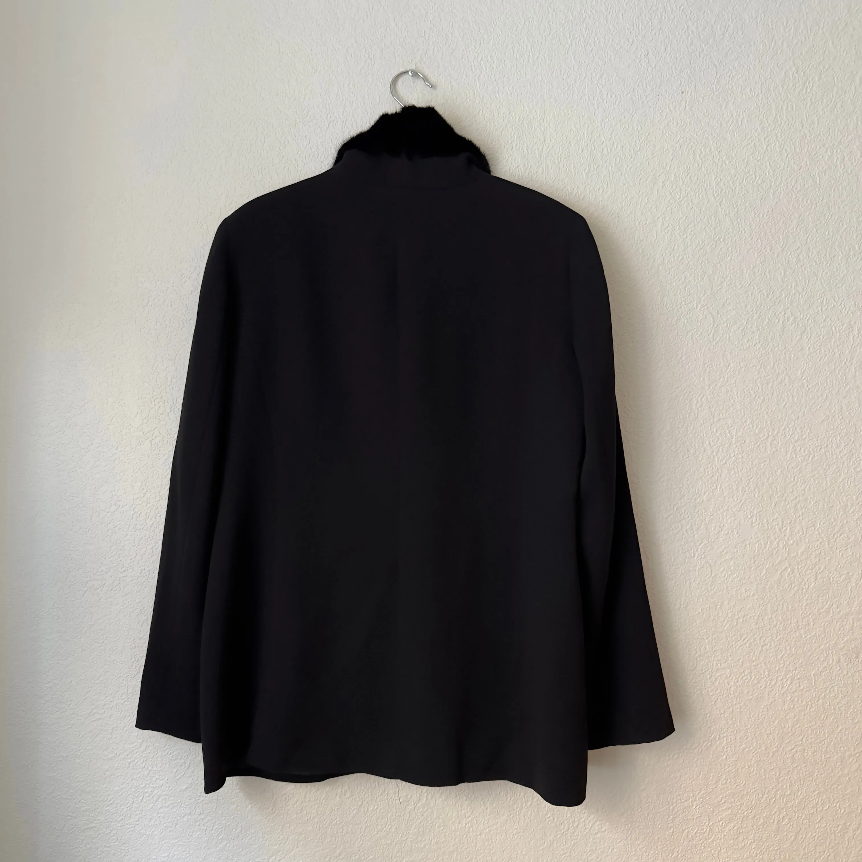 Vintage Ferré Studio Black Blazer, EU 42