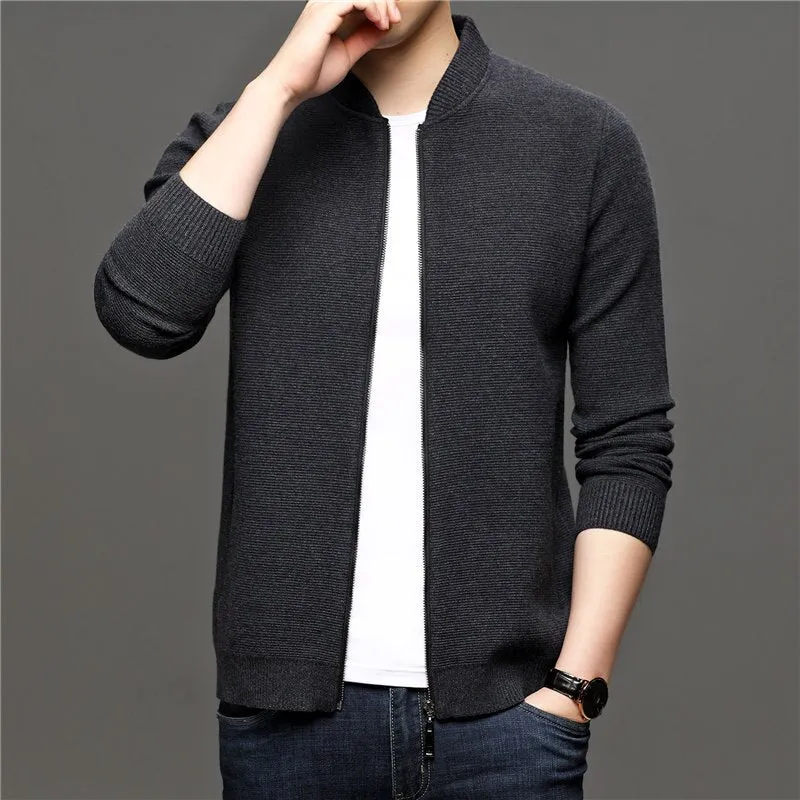 West Louis Brand Designer Thin Warm Wool Sweater