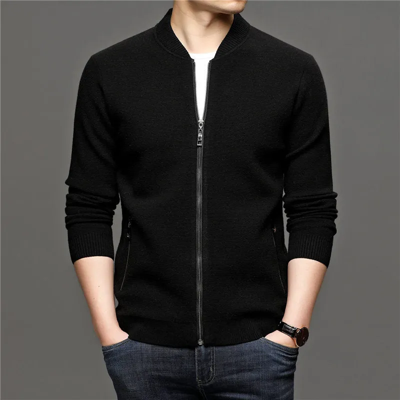 West Louis Brand Designer Thin Warm Wool Sweater