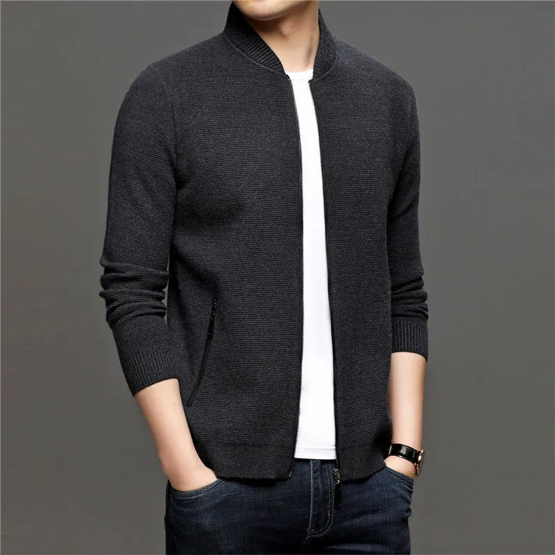 West Louis Brand Designer Thin Warm Wool Sweater