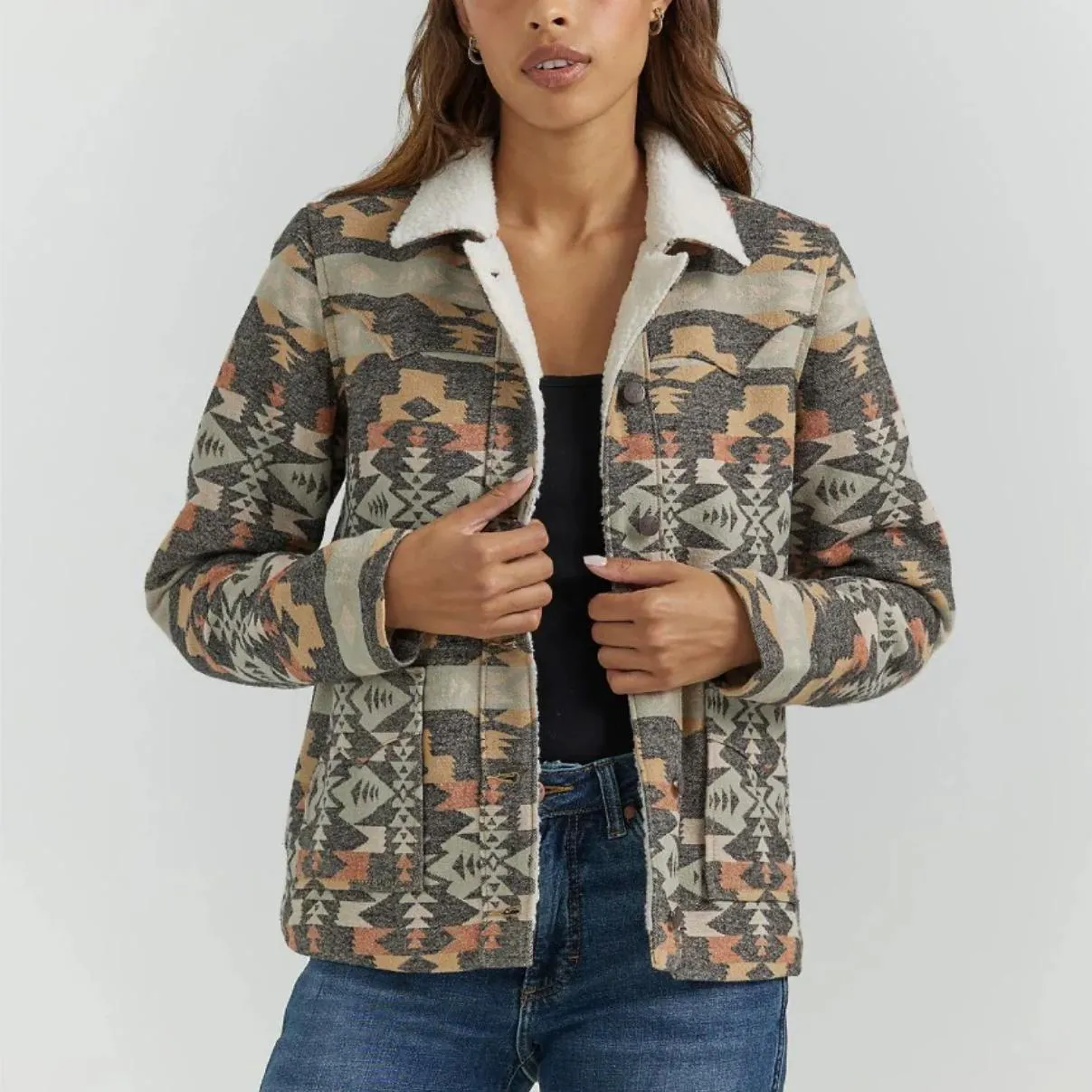 Wrangler Women's Southwestern Barn Jacket
