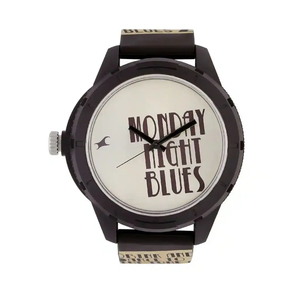 WW2050 Fastrack Tees Casual Plastic Belt Watch 38019PP06